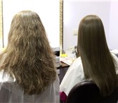Фотография в Красота и здоровье Косметические услуги Кератиновое выпрямление волос (восстановление), в Хабаровске 100