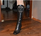 Фотография в Одежда и обувь Женская обувь Продам женские сапоги, натуральная кожа, в Братске 1 000