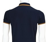 Фото в Одежда и обувь Мужская одежда Темно-синее поло Fred PerryНа рукавах и воротнике в Москве 2 000