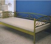 Изображение в Мебель и интерьер Мебель для спальни Кровать Оптима люкс - железная кровать-кушетка, в Санкт-Петербурге 7 763