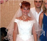 Изображение в Одежда и обувь Свадебные платья Продаю свадебное платье,  цвет белое с розовым, в Рыбинске 3 500