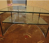 Foto в Мебель и интерьер Столы, кресла, стулья Срочно продам стол стеклянный под телевизор в Новосибирске 2 500