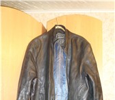 Изображение в Одежда и обувь Мужская одежда Продаю кожаную куртку р-р 50-52 цвет черный в Рыбинске 1 500
