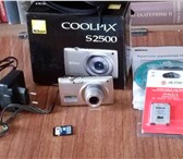 Foto в Электроника и техника Фотокамеры и фото техника Продается фотокамера NikonCOOLPIXS2500(чехол, в Кирове 0