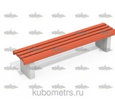 Изображение в Мебель и интерьер Мебель для прихожей Антивандальные лавочки бетонные со спинкой в Москве 9 500