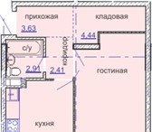 Foto в Недвижимость Квартиры Продам 1 к.кв ЖК Холмогоровский в с развитой в Ижевске 2 000 900