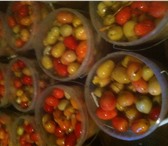 Изображение в Прочее,  разное Разное Продаю солёные бочковые помидоры. Сливовидные, в Жуковском 80