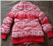 Фото в Для детей Детская одежда Красное пальто с белым орнаментом на девочку.Фирма: в Москве 2 200