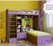 Foto в Для детей Детская мебель Двухъярусная кровать «Астра 4» с ЛДСП лестницей, в Москве 21 900