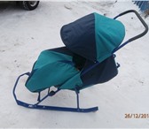 Фото в Для детей Детские коляски продам саночки для мальчика-новые,с ремешком в Омске 2 300