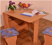 Фотография в Мебель и интерьер Кухонная мебель Продам стол-книжку, ЛДСП, размер в разложенном в Барнауле 1 700
