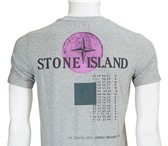 Фотография в Одежда и обувь Мужская одежда Серая футболка Stone Island с принтом на в Москве 1 800