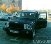 Продам джип черного цвета Jeep Commander, машина 2007 года выпуска, пробег составляет на сегодня 9644   фото в Санкт-Петербурге