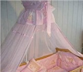 Фотография в Для детей Детская мебель Продаю детскую кроватку с балдахином  для в Шумерля 0