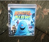 Фотография в Электроника и техника Разное Игра для PS3 Monsters vs Aliens. Возможен в Санкт-Петербурге 490