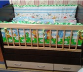 Фото в Для детей Детская мебель продам детскую кроватку-маятник в отличном в Красноярске 8 000