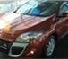 Продам купе оранжевого цвета Renault Megane 2, 0, машина новая 2010 года выпуска, пробег тестовый 13411   фото в Липецке