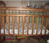 Foto в Для детей Детская мебель Продам кроватку маятник вместе с матрасом в Астрахани 3 500
