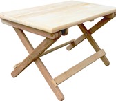 Фотография в Мебель и интерьер Мебель для дачи и сада Продаем складные деревянные столы, для загородного в Хабаровске 1 300