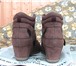 Фото в Одежда и обувь Женская обувь Ботинки-сникерсы женские, б.у. замшевые, в Краснодаре 1 500
