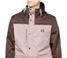 Изображение в Одежда и обувь Мужская одежда Коричнево-бежевая ветровка Fred Perry с капюшономЗастежка в Москве 5 000