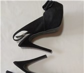Изображение в Одежда и обувь Женская обувь Туфли замшевые, черные, 39 размер, на узкую в Москве 300