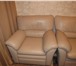 Фото в Мебель и интерьер Мягкая мебель В связи с переездом продам кожаные диван в Новосибирске 30 000