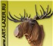 Фотография в Мебель и интерьер Другие предметы интерьера Голова оленя на стену, голова лося, носорога в Москве 800