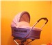 Фотография в Для детей Детские коляски цвет фиолетовый с сиреневым, высокая, большие в Рыбинске 7 000