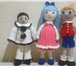 Фото в Для детей Детские игрушки вязанные куклы и игрушки для подарков. Вяжу в Самаре 400