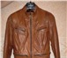 Foto в Одежда и обувь Женская одежда кожаная куртка   светло коричневая   воротник в Оренбурге 5 000
