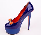 Foto в Одежда и обувь Женская обувь Цвет: ультрамариновый.Материал: натуральный в Мурманске 590