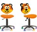 Foto в Мебель и интерьер Мебель для детей Поворотные кресла. Спинка в виде мягкй игрушки в Тюмени 3 100