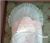 Foto в Для детей Товары для новорожденных Зимний конверт на выписку для девочки в Камышине 900