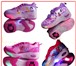 Фото в Для детей Детская обувь Продаю НОВЫЕ кроссовки на 1 или 2 колесиках( в Казани 2 000