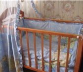 Фотография в Для детей Детская мебель Детская кроватка-качалка в хорошем состоянии. в Зеленоград 3 000