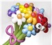 Foto в Прочее,  разное Разное Ромашки из шаров, букеты! Лучшие цены! Весёлые в Москве 65