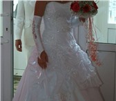 Изображение в Одежда и обувь Женская одежда свадебное платье р 42 44 170 цвет белый  в Москве 6 000