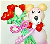 Foto в Для детей Разное Фигуры из шаров. Украшение праздника шарикамиУкрасим в Москве 550