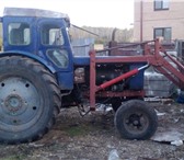 Foto в Авторынок Трактор Продам трактор Т-40 с косилкой и куном. Документы в Челябинске 150 000