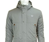 Фотография в Одежда и обувь Мужская одежда Светло-серая зимняя парка Fred Perry с капюшономЗастежка в Москве 9 900