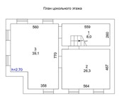 Foto в Недвижимость Коттеджные поселки Трёхуровневый кирпичный дом общей площадью в Москве 25 000 000
