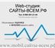 Мобильная версия
Разработка сайтов, их т