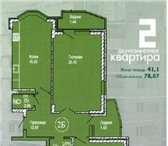 Foto в Недвижимость Квартиры Продаю 2 к.кв.,  80/41/19. ул. Кожевенная. в Краснодаре 3 700 000