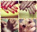 Фотография в Красота и здоровье Косметические услуги наращивание ногтей,френч-650 руб 
шеллак в Красноярске 0