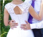 Foto в Одежда и обувь Свадебные платья Красивое! Удобное! цвет: белый. Размер 42-46, в Рязани 10 000