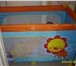 Изображение в Для детей Детская мебель Срочно  продам кровать  манеж   б у 8 мес в Глазов 2 500