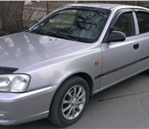 Хундай Акцент,  2003 г/в серебристый металлик,  коробка Автомат, 1050290 Hyundai Accent фото в Магнитогорске