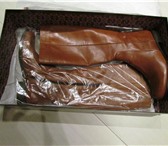 Foto в Одежда и обувь Женская обувь Продам новые осенние сапоги рыже-коричневого в Тольятти 7 000