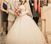 Foto в Одежда и обувь Свадебные платья Свадебное платье с очень красивым карсетом в Ульяновске 6 000